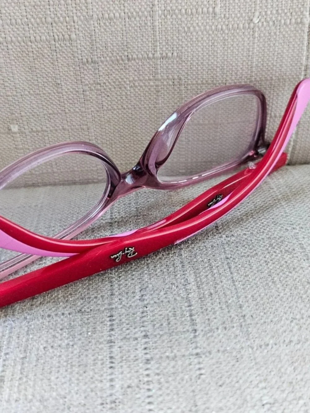 Ray-Ban Youth Glasses Frame Eyewear RB1586 3777 Red/Pink Tone Eyeglasses $129
